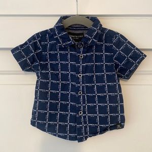 NEW | Baby Boy Kenneth Cole Collared Button Down - 18M